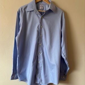 Brooks Brothers Blue Dress Shirt Classic Tailored Fit